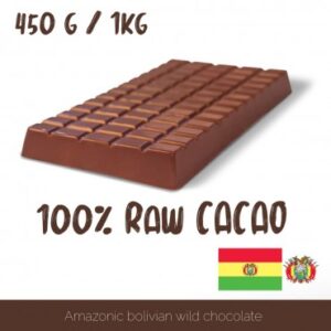 100 raw cocoa paste bolivia 450g