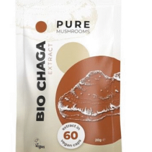 chaga paddenstoelen extract capsules bio 60 caps
