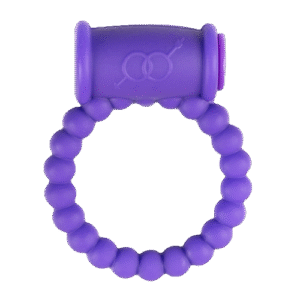 cock ring with vibrator purple