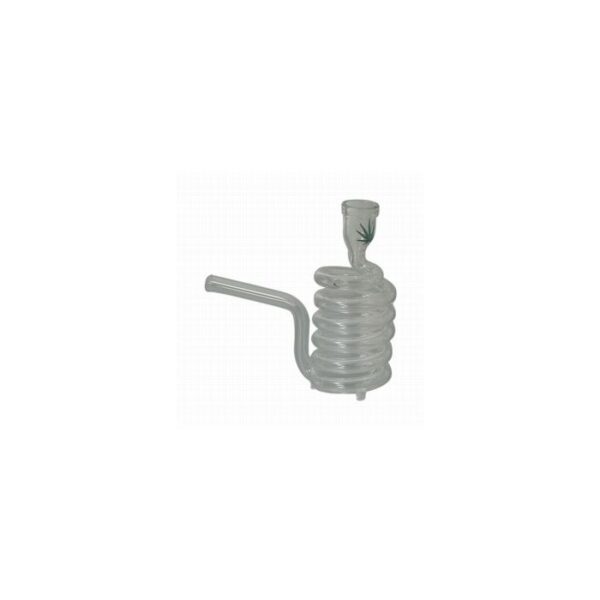 Glass Spiral Pipe In Box 11 cm