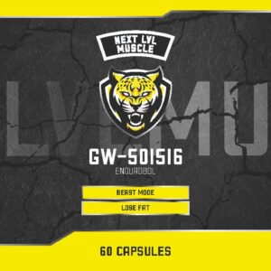 gw 501516 cardarine capsules next lvl muscle 1
