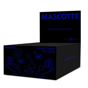 mascotte midnight combi slim with magnet 26 pieces 34 black tips