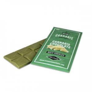organic cannabis white chocolate 100g