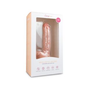 Realistic Dildo With Ball Sack - 22.5cm White
