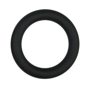 silicone cock ring large black