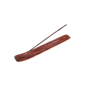 Ski Sesame Wood Incense Holder Large